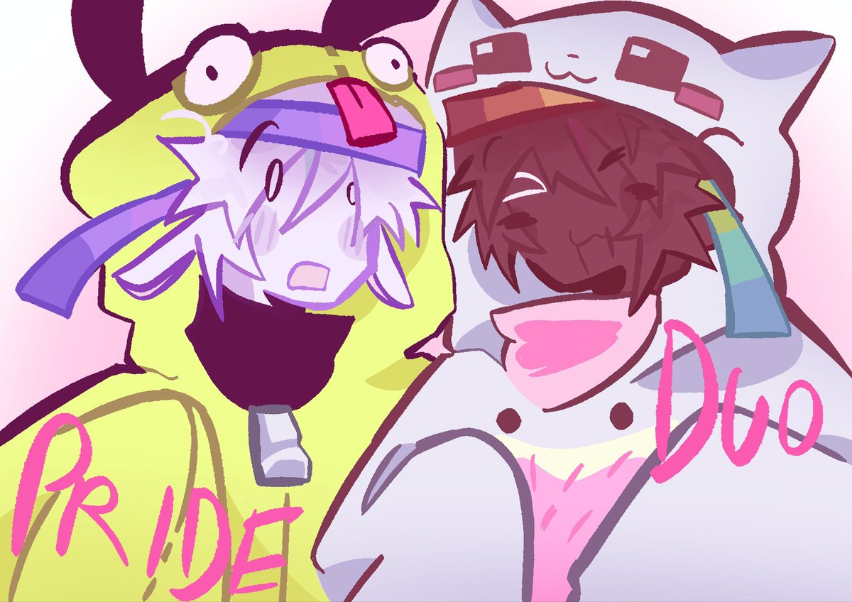 nill01701's tweet photo. hi #prideduo #planetlordfanart #spokeisherefanart https://t.co/7MJeTEec7F