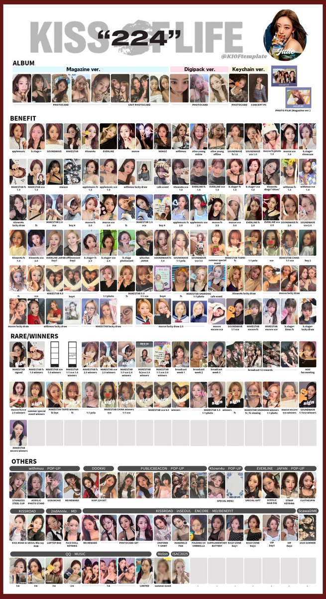 KIOFtemplate's tweet image. KISS OF LIFE 4th Mini Album [224] 
&amp;gt;MEMBER PHOTOCARD LIST 

🔗drive.google.com/drive/folders/…

KISSOFLIFE キオプ templates template pc 키스오브라이프 키오프 포카 JULIE NATTY BELLE HANEUL 쥴리 나띠 벨 하늘 トレカ 一覧 KIOF 
#KISSOFLIFE #키스오브라이프
#KIOFtemplate