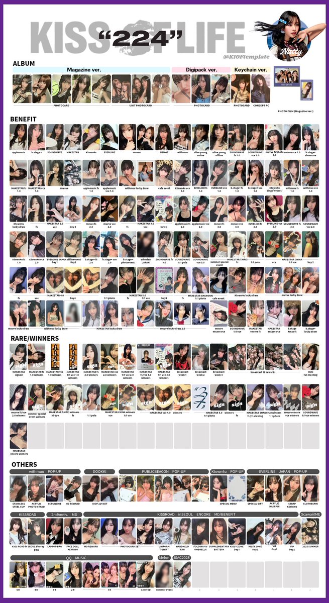 KIOFtemplate's tweet image. KISS OF LIFE 4th Mini Album [224] 
&amp;gt;MEMBER PHOTOCARD LIST 

🔗drive.google.com/drive/folders/…

KISSOFLIFE キオプ templates template pc 키스오브라이프 키오프 포카 JULIE NATTY BELLE HANEUL 쥴리 나띠 벨 하늘 トレカ 一覧 KIOF 
#KISSOFLIFE #키스오브라이프
#KIOFtemplate