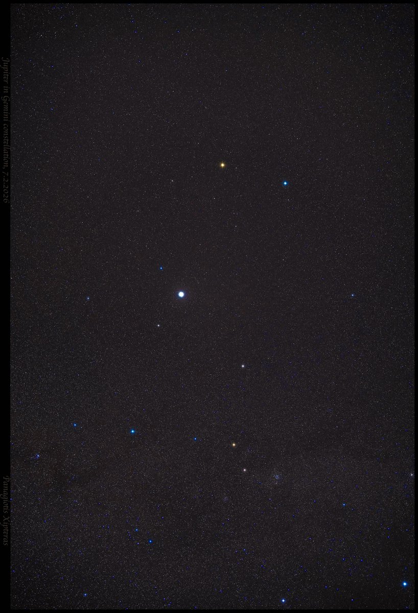 xipteras's tweet image. Jupiter in Gemini, last month. #planets