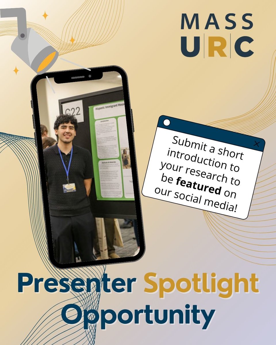 Massachusetts Undergraduate Research Conference tweet media