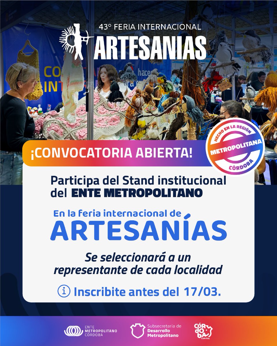 Ente Metropolitano Córdoba tweet media