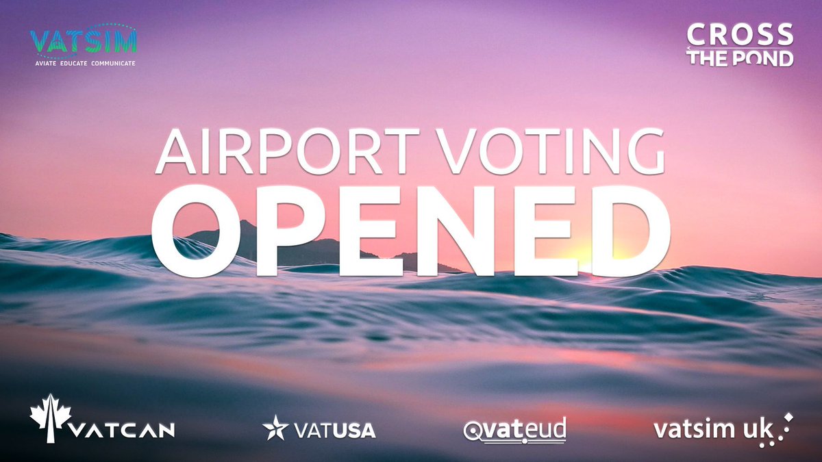 MaghrebvACC's tweet photo. #vatsim 🙋‍♂️

Cross The Pond Eastbound 2026 is on the horizon, and it’s time to make your voice count! 🌊

We’re excited to announce that GMMN (Mohammed V International Airport) 🇲🇦 is in the running to be a featured airport for this prestigious event ✈️
👉 https://t.co/QPzWbxo3Yl https://t.co/DyHZCsa41Y