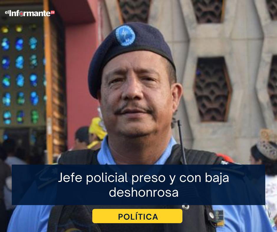 CAE OTRO VERDUGO

#PRESO I El comisionado general de la Policía sandinista, Vladimir de Jesús Cerdas, fue dado de baja deshonrosa y se encuentra detenido, acusado de corrupción e irregularidades en el manejo de fondos operativos y recursos logísticos bajo su responsabilidad.