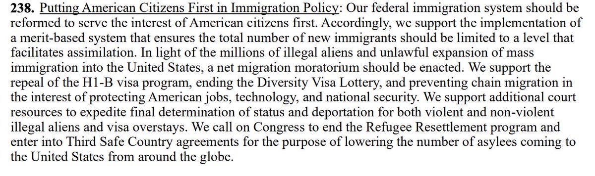 <a href="/GregAbbott_TX/">Greg Abbott</a> Supporting a repeal of the H-1B has been a party plank since 2024 in Texas. Will you use your position as Governor to publicly call for a moratorium and repeal? 

Also - what about all the other programs? Can state entities still hire H-4, OPT, CPT, etc?

Can you require