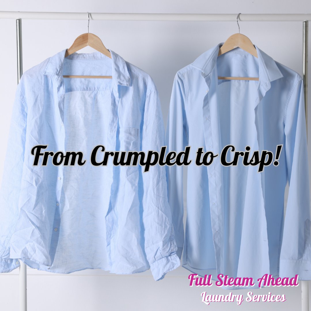 No more Sunday night ironing stress - Let us handle it ✨️ 0800 0246 118

#crispshirt #freshlaundry #nomorestress #ironingservicebucks #familyrunbusiness