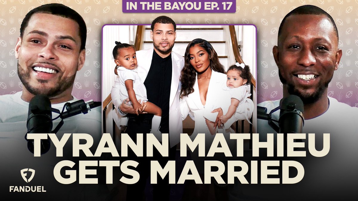 In The Bayou With Tyrann Mathieu tweet media
