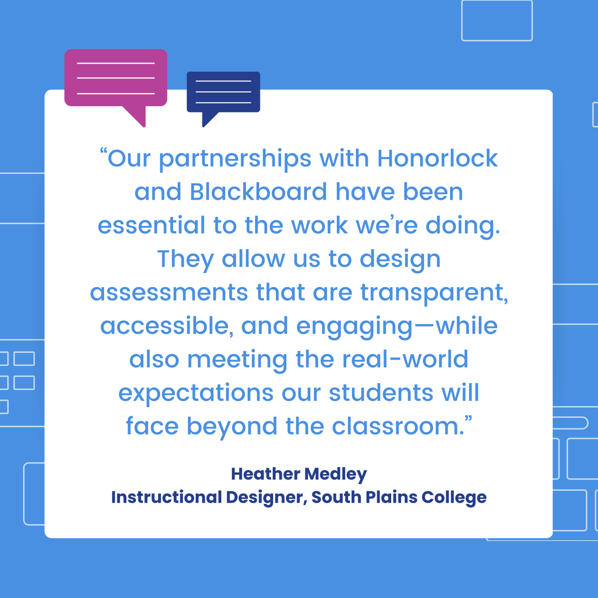 Honorlock tweet media