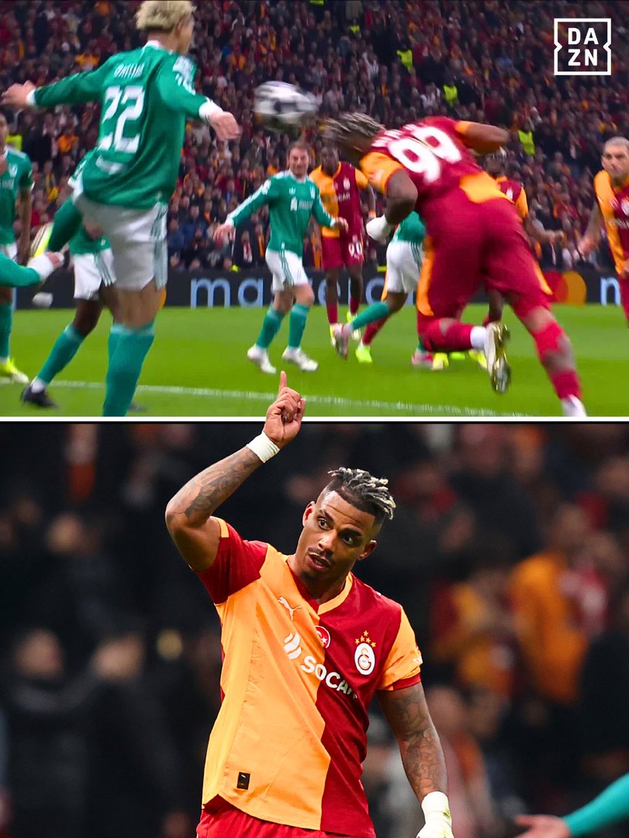 DAZNFootball's tweet image. Lemina puts Galatasaray ahead against Liverpool 😱

#UCL