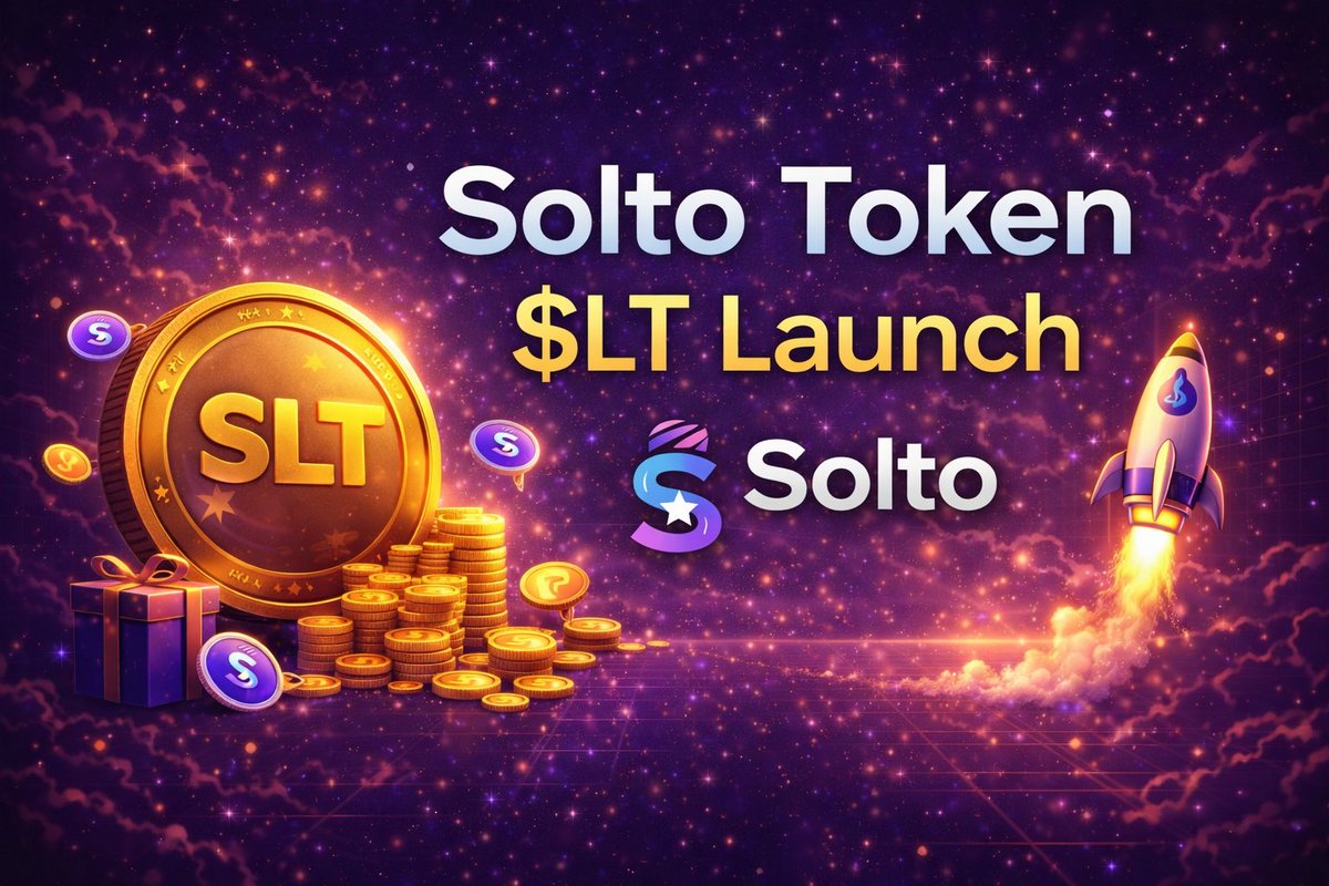 Solto_events's tweet photo. 🚀 $SLT is now live.

The Solto token powers participation across the ecosystem:

• Staking &amp; revenue participation
• Platform utility
• Governance &amp; voting
• Exclusive event access

Built for communities.
Built on Solana.
🌐 https://t.co/7UcBxKJOAy

#Solto #SLT #Solana #Web3 https://t.co/cw31OvU8sj