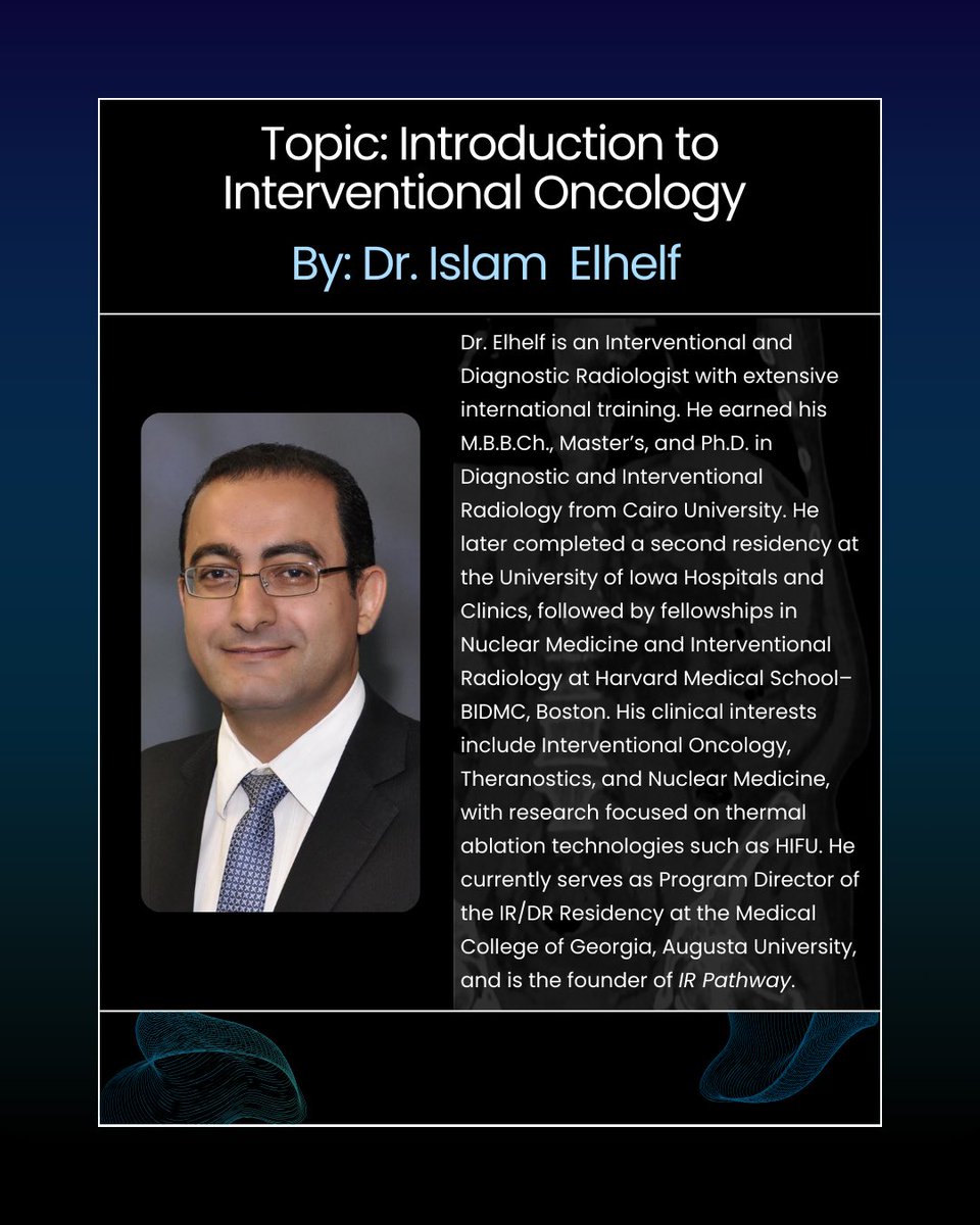 Interventional Radiology Interest Group at AU tweet media