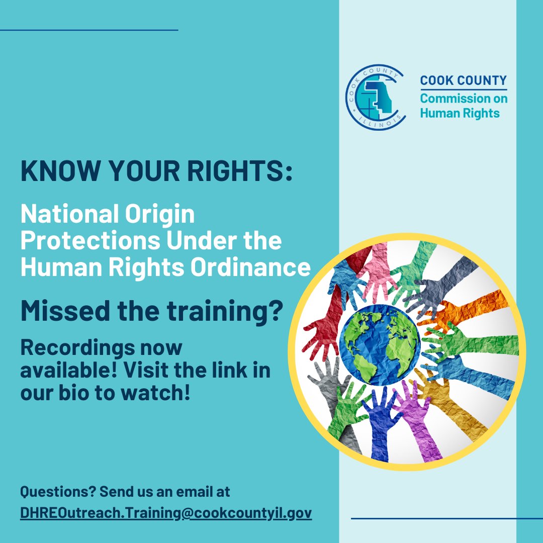 Cook County Commission on Human Rights tweet media