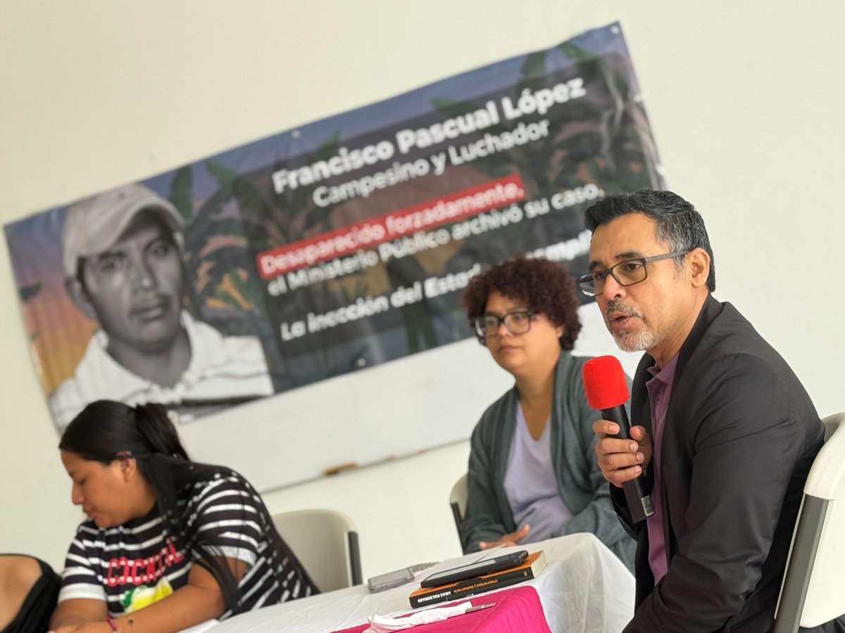 #ActualidadCC | A 15 años de la desaparición forzada del campesino Francisco Pascual López, el Observatorio Permanente de Derechos Humanos del Aguán (OPDHA), la Fundación San Alonso Rodriguez (FSAR) y el Equipo de Reflexión, Investigación y Comunicación de la Compañía de Jesús en