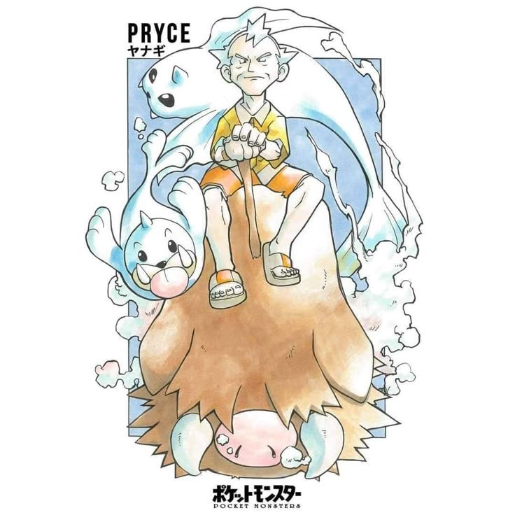 CollectorSelect's tweet photo. Pryce the Ice-type Gym Leader of Mahogany Town in the Johoto region https://t.co/Z8BKGDIkMa