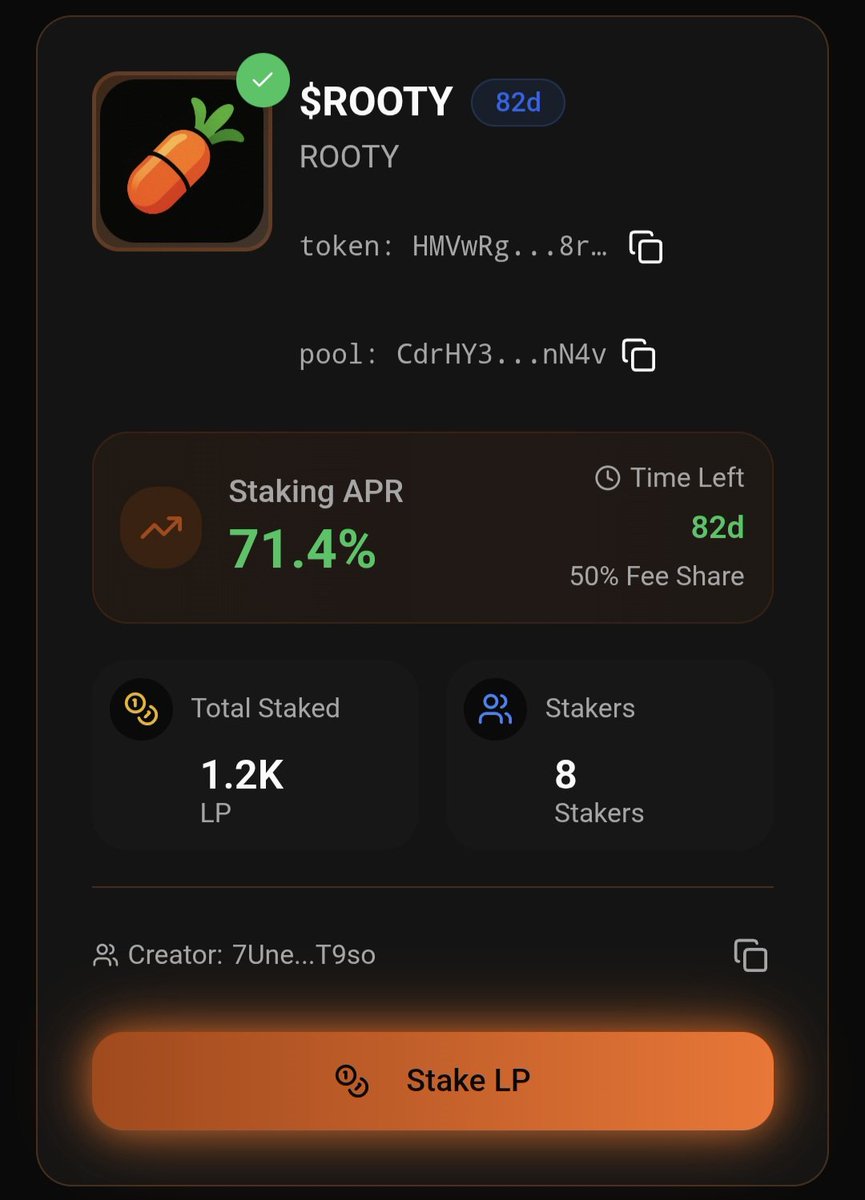 Rooty.fun tweet media