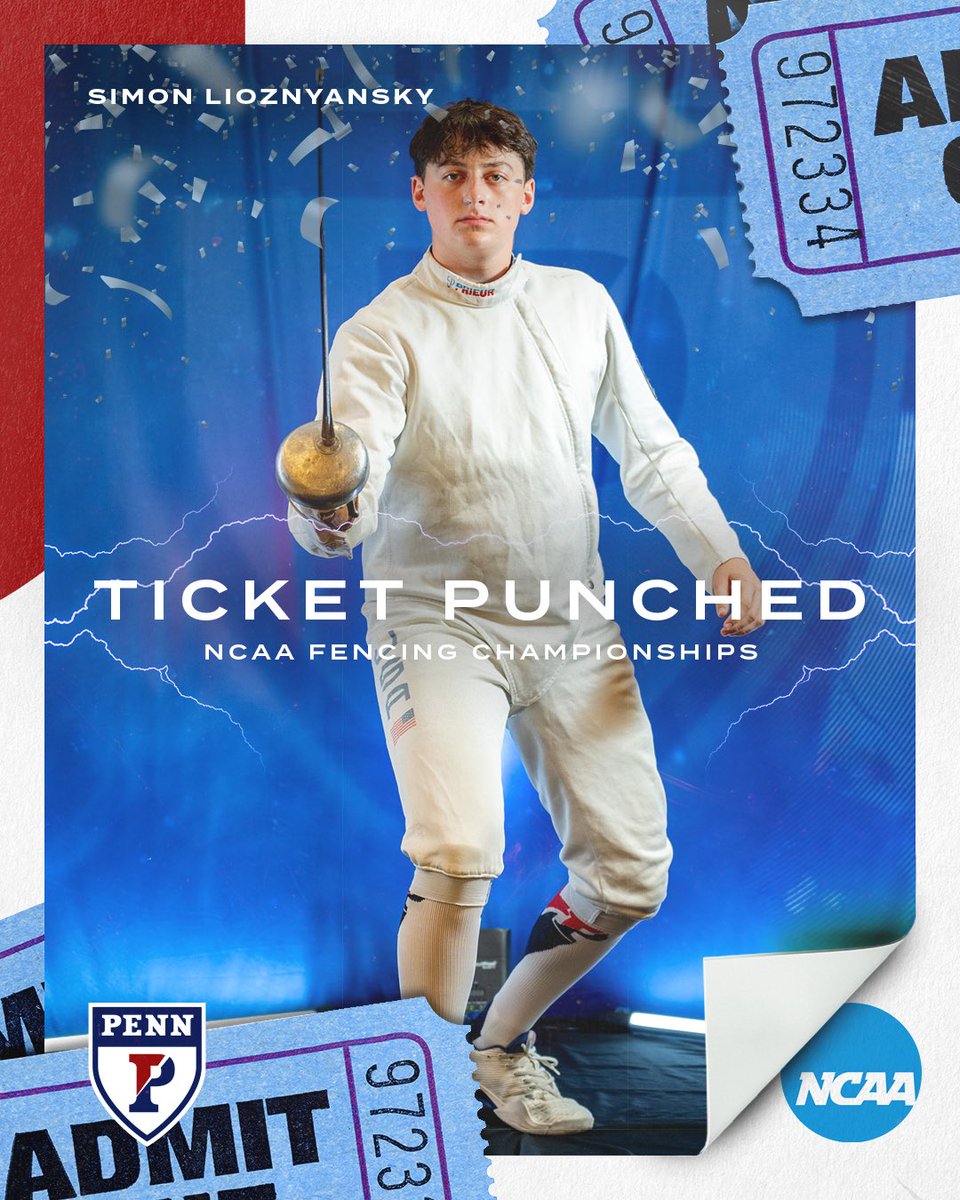 Congrats to our epee athletes who punched their tickets to Indiana!

#FightOnPenn