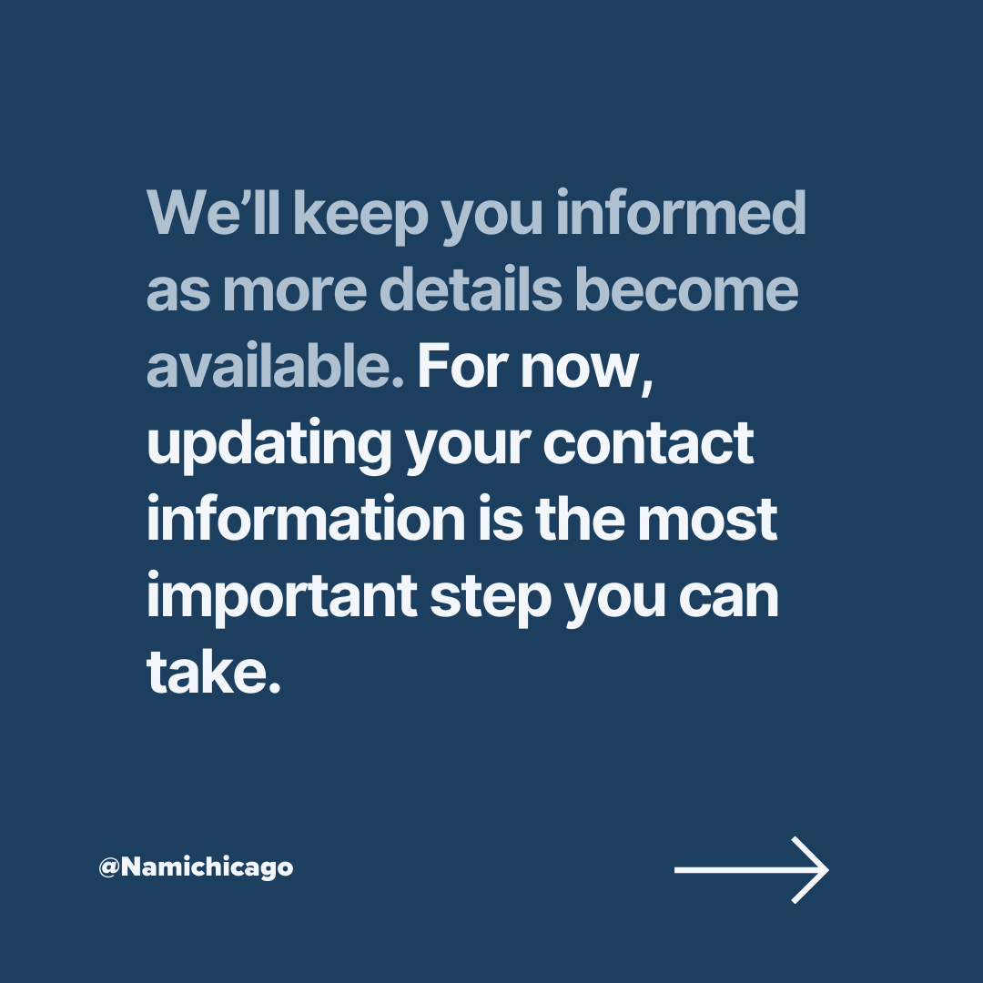 NAMI Chicago tweet media