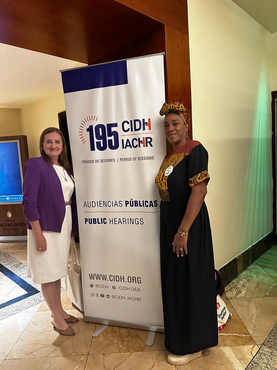RMCaribe's tweet photo. Gracias a nuestra red aliada CLADEM, una integrante de la Red de Mujeres del Caribe participó en el 195° Período de Sesiones de la Comisión Interamericana de Derechos Humanos. https://t.co/kWrHvuAbh8