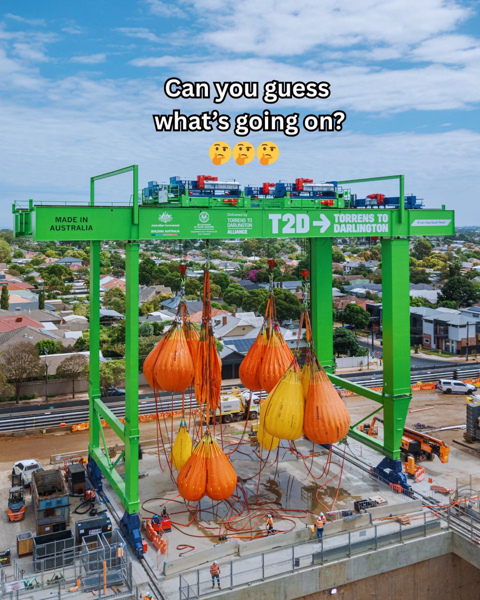 Torrens to Darlington Project tweet media