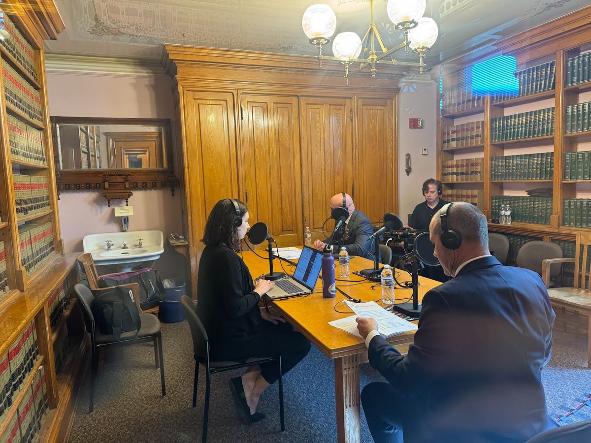 Yesterday, I was invited to be on Iowa Public Radio’s River to River show titled “Talking ‘tough on crime’ bills at the Statehouse.” 

To take a listen to this show, follow this link: iowapublicradio.org/podcast/river-…