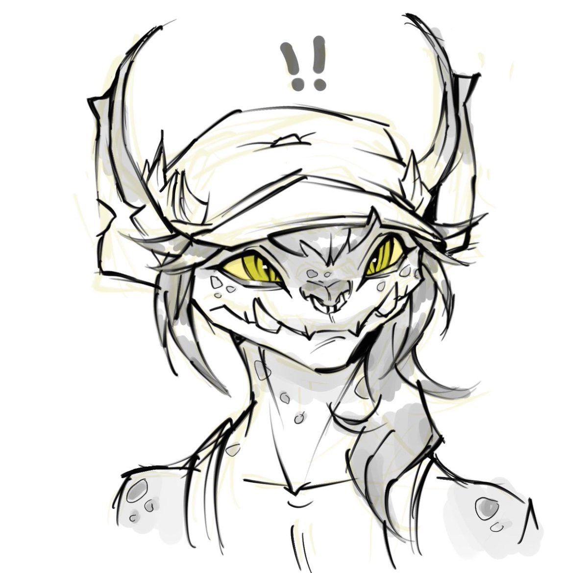 Good morning, having an Ivy sketch🫴