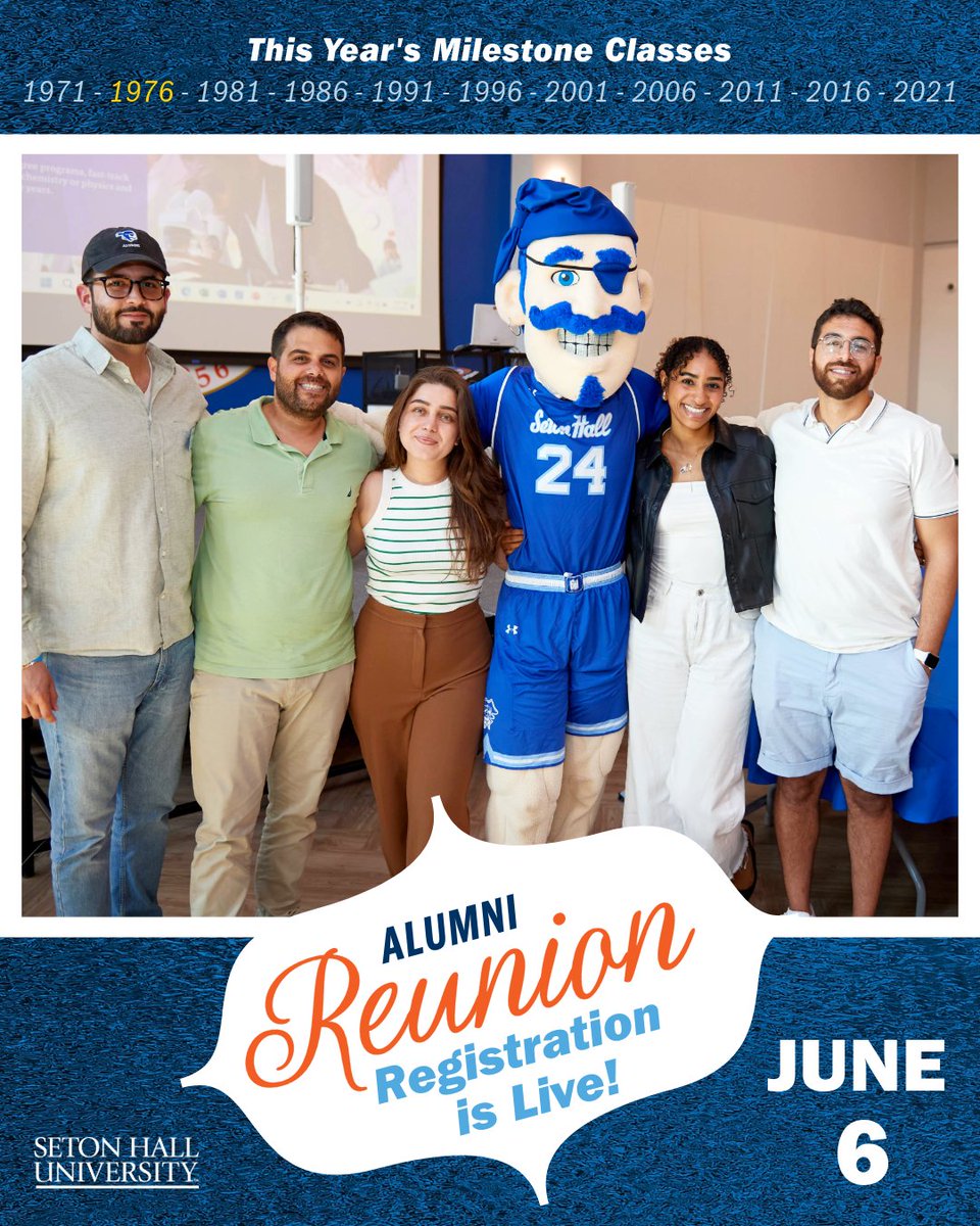 Seton Hall Alumni tweet media