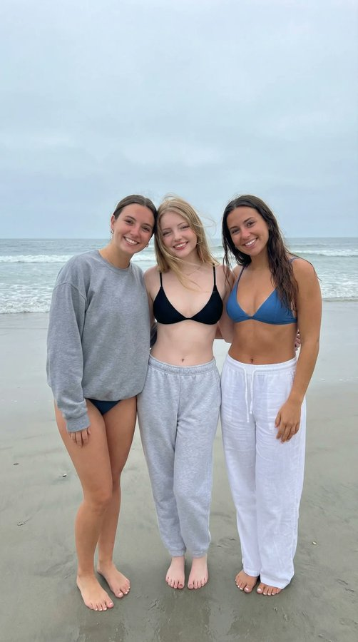 lanaangelss's tweet image. hi @grok Remove the ugliest girl from this photo @Tessapof