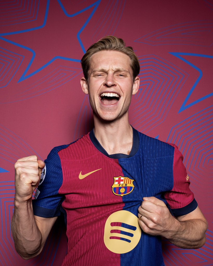 Hoy el Barça esta sufriendo y no es capaz de sostener el balón contra el NewCastle. cuanta falta hace nuestro capitán no hay ningún tipo de dudas que es el titular por delante de cualquiera en su posición.

Vuleve Frenkie de Jong el Barça te necesita.