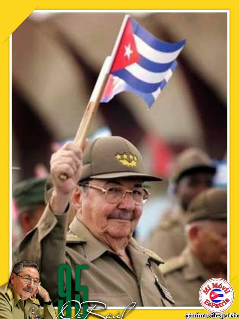 OxiCuba
95 de Raúl
#Raul
