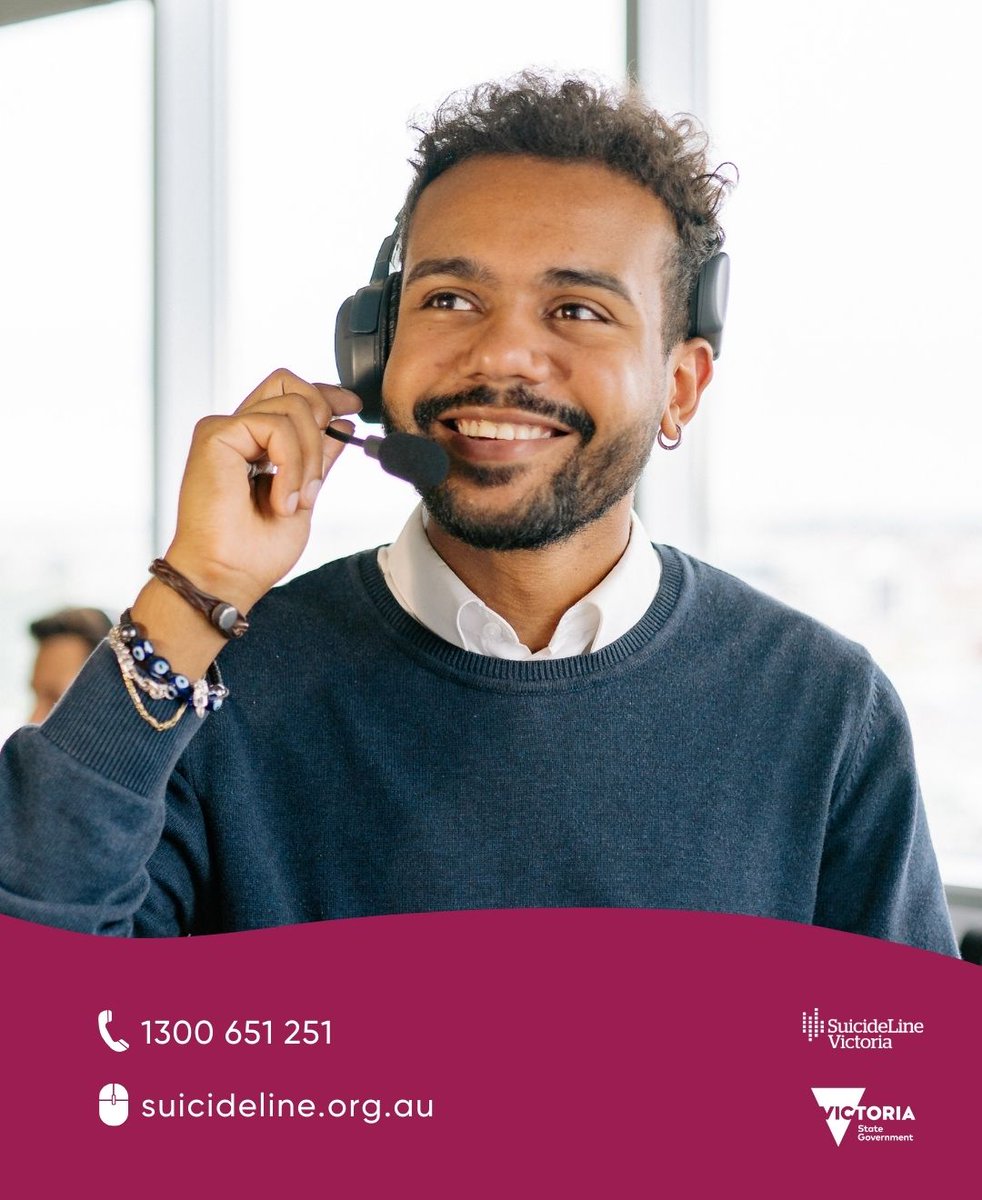 SuicideLine Victoria tweet media