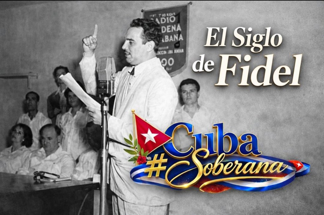 Ante el golpe de Estado de Batista, Fidel Castro respondió: "Hay tirano otra vez, pero habrá otra vez Mellas, Trejos y Guiteras (...)". 👇

‼️La lucha armada era el camino para la verdadera libertad, con nuestro Comandante en Jefe‼️

✨ #100AñosConFidel✨
#DefendiendoCuba🇨🇺💪❤️