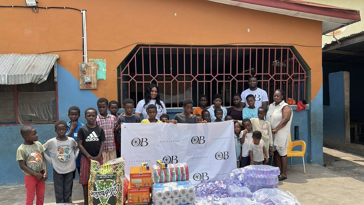 Over the weekend, the OB Foundation had the privilege of visiting and donating to an orphanage home at Aboaso-Kumasi as part of our commitment to supporting vulnerable children in our communities.
With the support of our team and partners, we donated the following items to the