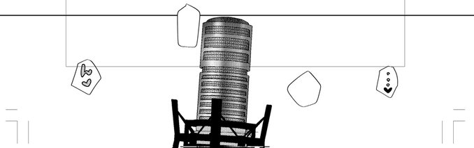 言い感じにトーン貼れたけど下側見えなくなるんだよなぁとか思いつつ 
