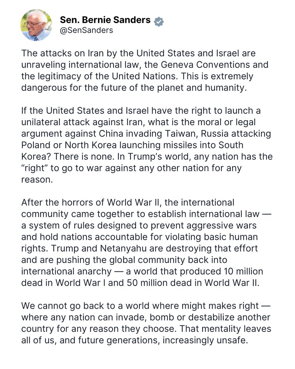 No. Might does not make right.