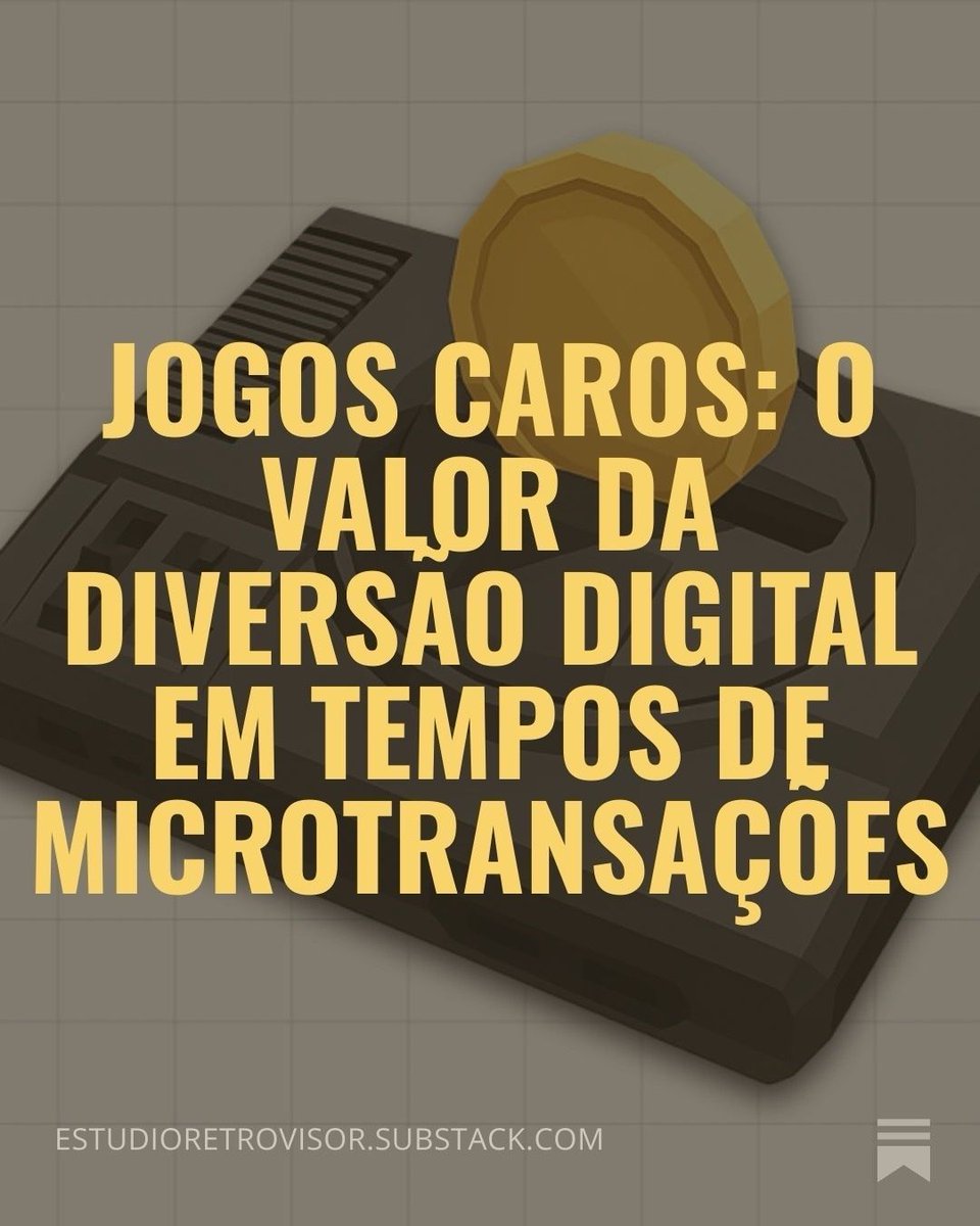 retrovisorx's tweet photo. Um cartucho custava caro, mas vinha completo.
Hoje o jogo é “barato” e a conta vem depois 💸
O que você prefere pagar: antes ou aos poucos?

Leia mais no link da bio.

#games #tecnologia #cultura #design #videogames https://t.co/BtFLZvxjSB