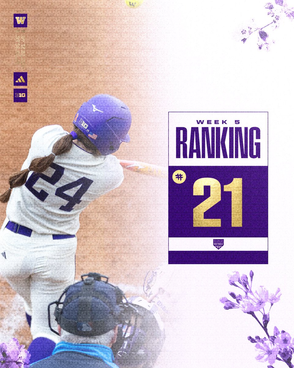 Washington Softball tweet media