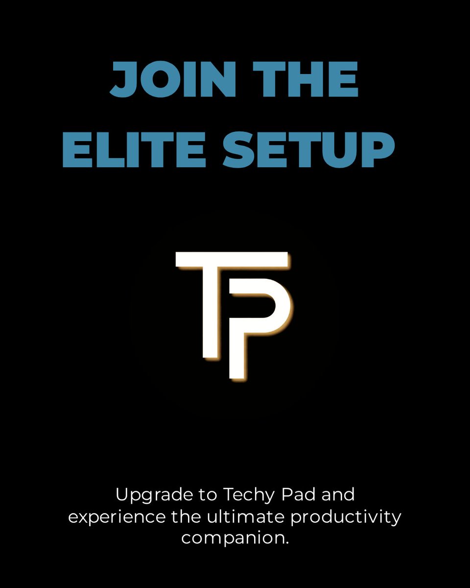 Techy Pad (@techy_pad) / Posts / X