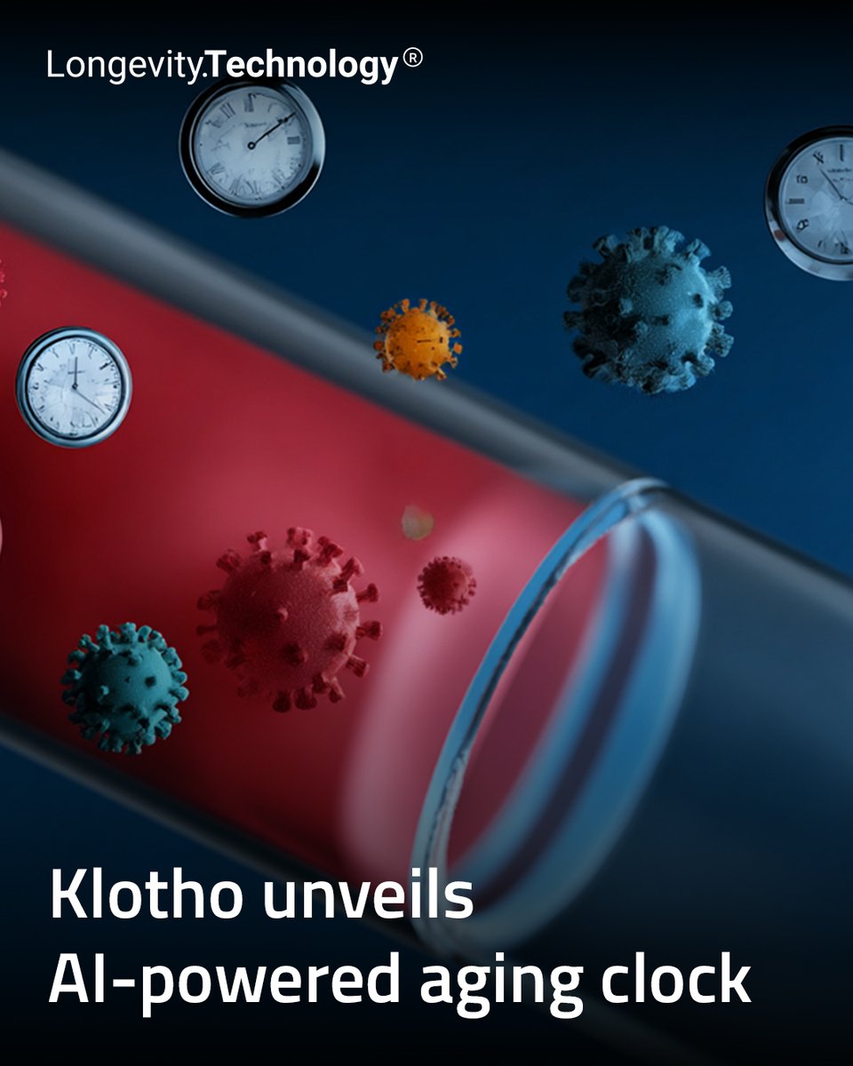 LongevityTech's tweet photo. Klotho Neurosciences launches genomics tests to measure biological age and sharpen neurodegenerative trials.

https://t.co/Mg0Ck8omfx

#longevity #BiologicalAge #AgingClock #AIinHealthcare #Biomarkers #PrecisionMedicine https://t.co/c7WRHAeE9e