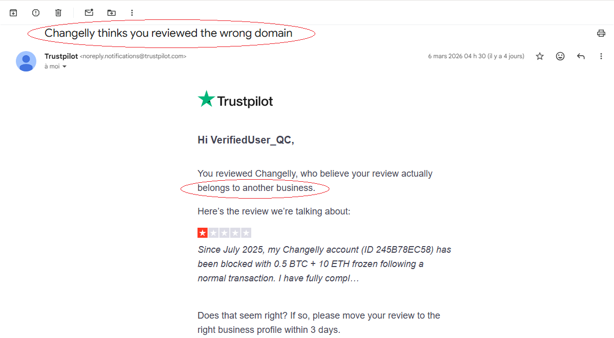 Changelly Case Coordinator tweet media