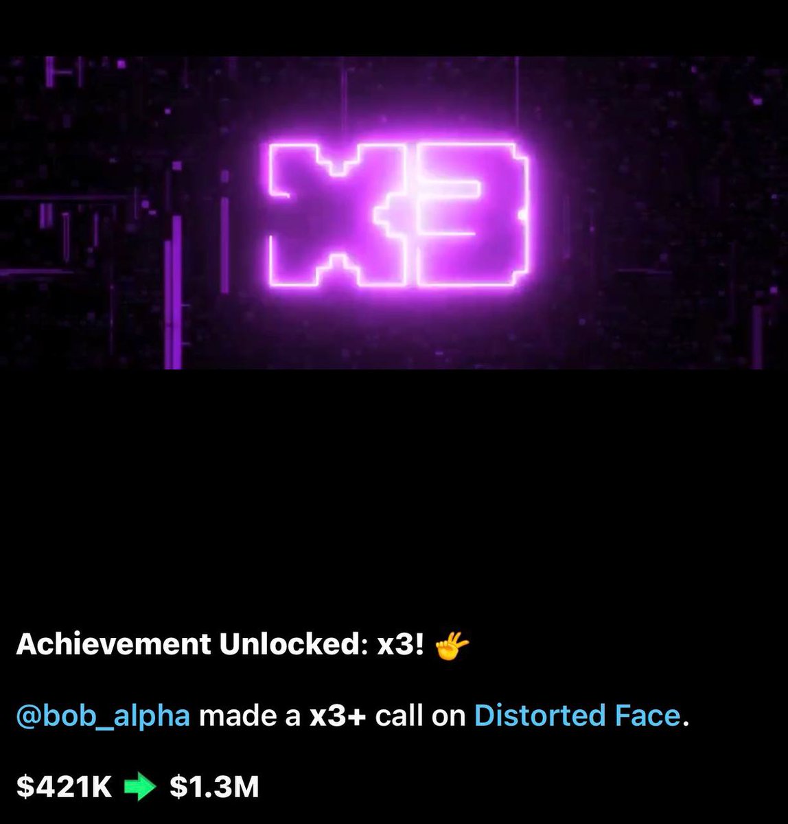 blockchainbob's tweet image. Boom boom boom 🔥🔥🔥🔥

We are up over 3X from my call on $DISTORTED and it’s still making new ATHs

This goes higher!!!