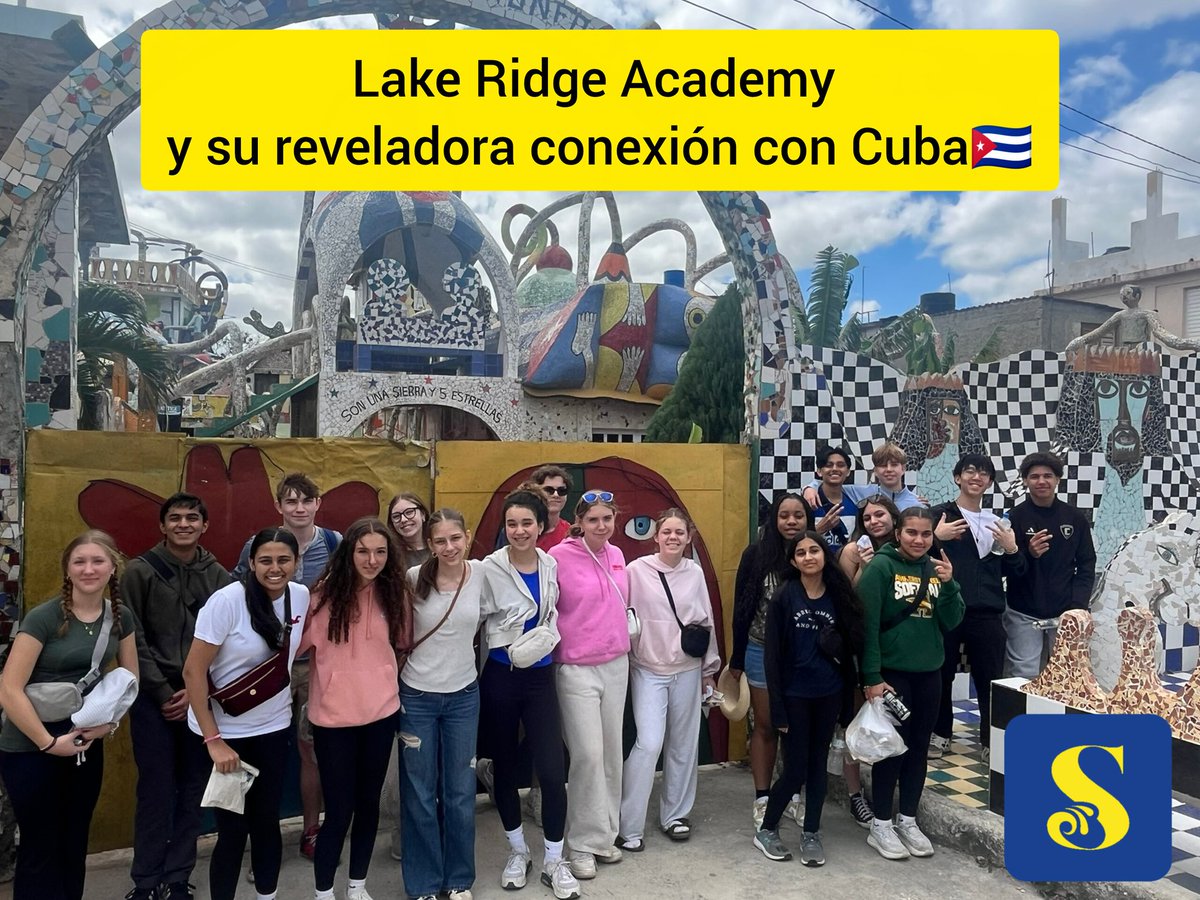 👫🇨🇺 Lake Ridge Academy y su reveladora conexión con Cuba. Profesores y estudiantes conocieron de cerca la realidad de la Isla.

Vea 🔗
acortar.link/hWmn5G
#Cuba #CubaUnica #Cubatravel