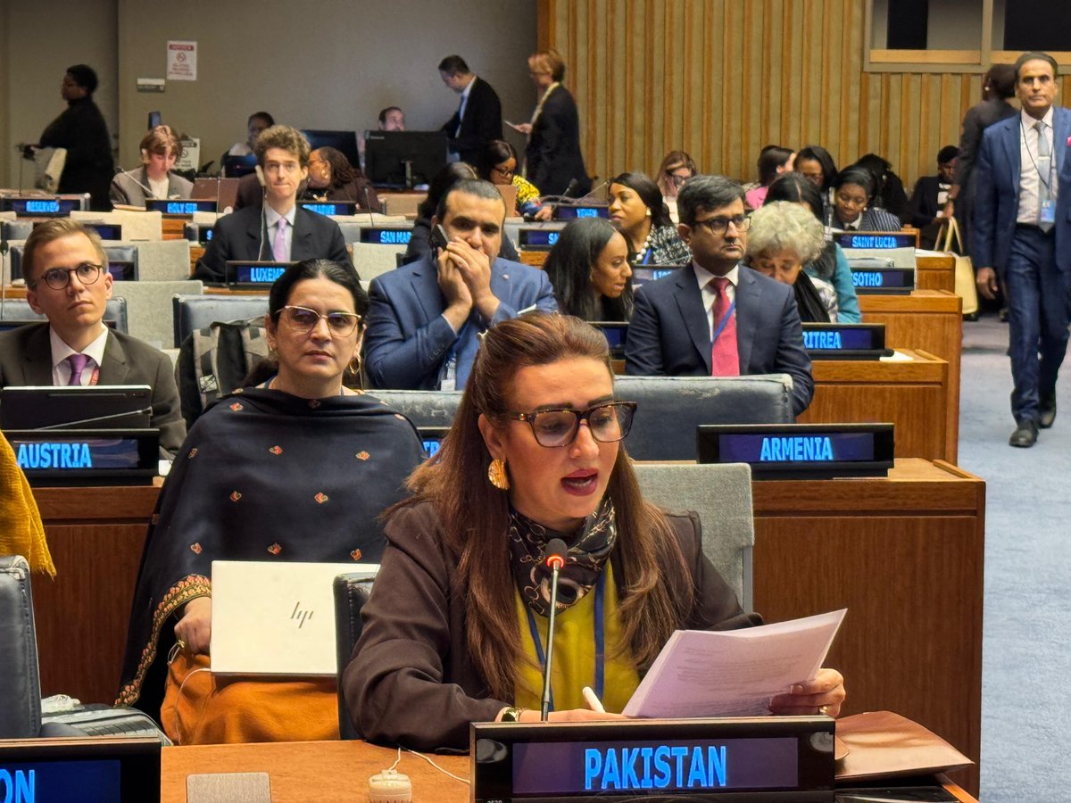 Remarks by Senator Bushra Anjum Butt During the First Ministerial Roundtable The...