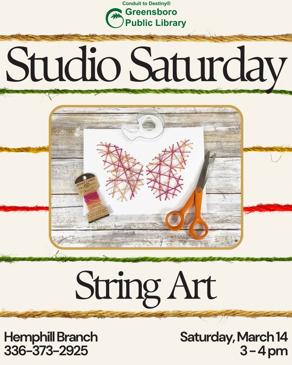 Greensboro Public Library tweet media