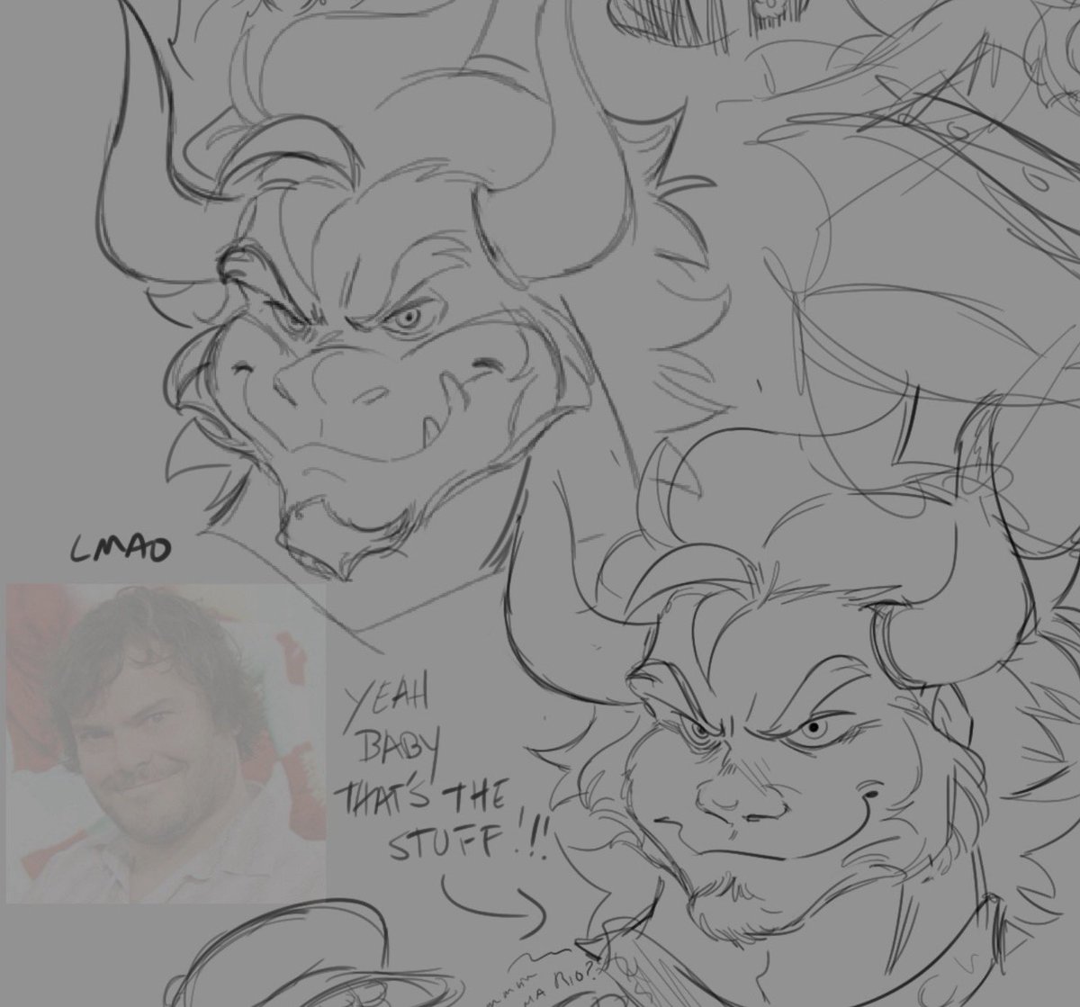 For MAR10 day I give you my old drawing of Bowser that I personally think as peak like I’m never ever gonna top this bro