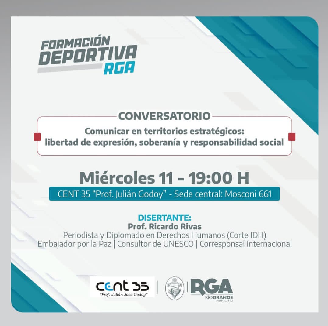 PARA AGENDAR - En #RíoGrande - Provincia de #TierradelFuego #Argentina <a href="/jplohle/">Juan Pablo Lohle</a> <a href="/TataCantelmi/">marcelo cantelmi</a> <a href="/JorgeEliasok/">Jorge Elias</a> <a href="/Paulo__Falcon/">Paulo Falcon</a> <a href="/arredondos/">Ricardo Arredondo 🇦🇷</a> <a href="/VivianLopezNu/">Vivian López Núñez</a> <a href="/SeguraRiveiro/">Francisco Segura Riveiro</a> <a href="/danielbertagno/">Daniel Bertagno</a>