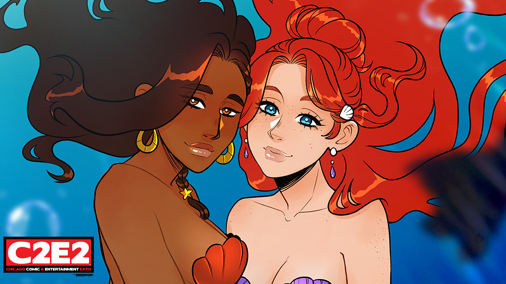 PhilFalcoWrites's tweet image. Our @c2e2 Exclusive Lenticulars are available on @Kickstarter for ONE WEEK ONLY!

See #LittleMermaid Aria and #Pirate Queen Mikayla change from Chicago Tourists to Mermaids Under the Sea!
kickstarter.com/projects/philf…