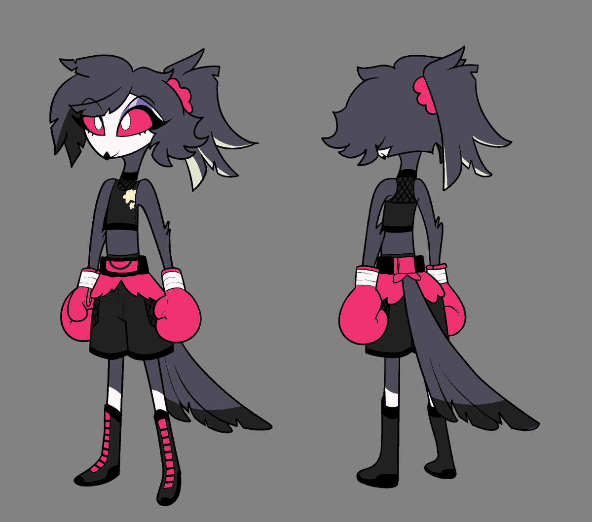 Was also commish to draw a ref of a younger Octavia w proper-ish gear.