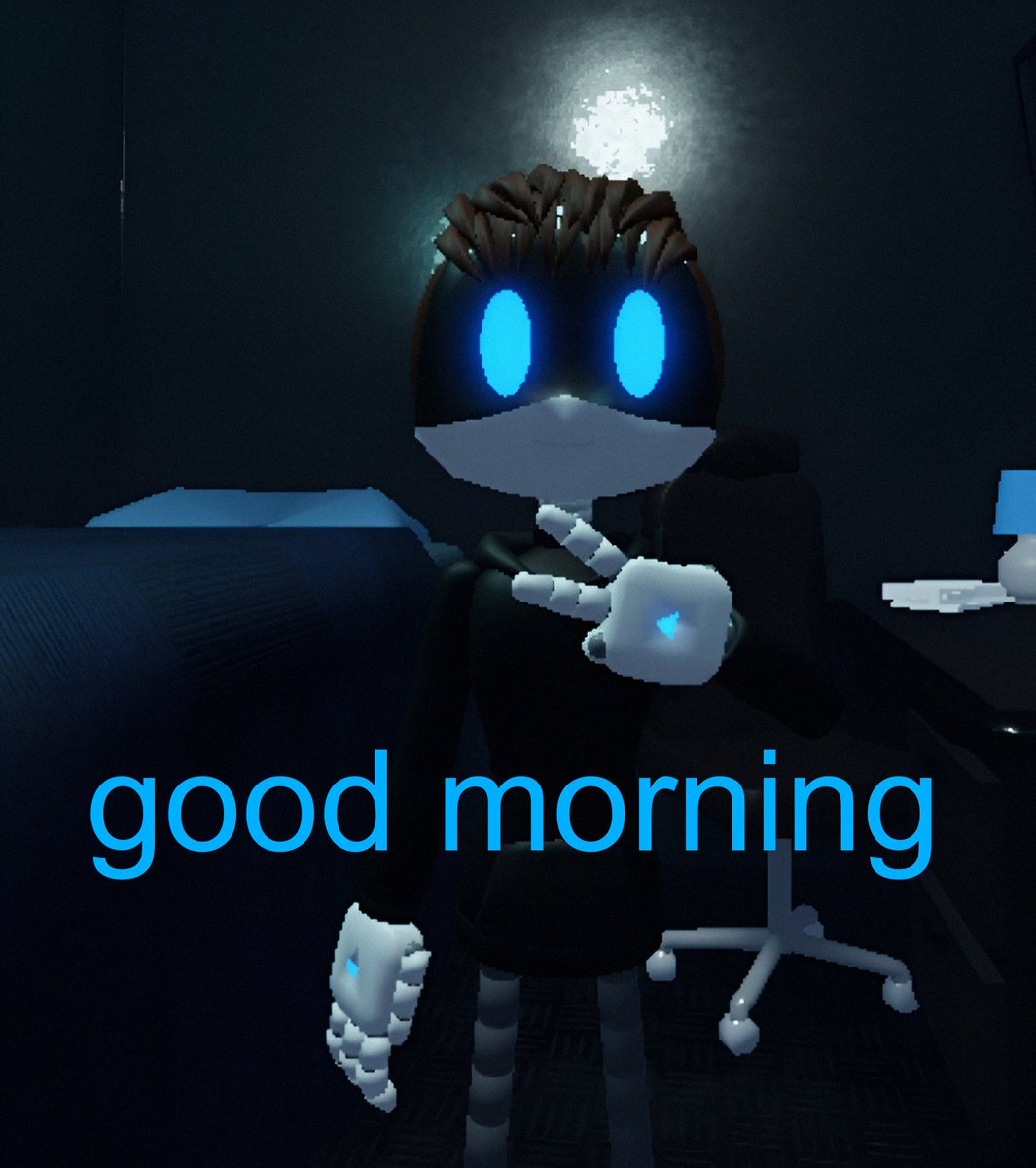 Good morning everyone #murderdrones #murderdronesfan #murderdronesfancharacter #murderdronesglitch #murderdronesoc #GoodMorningEveryone
