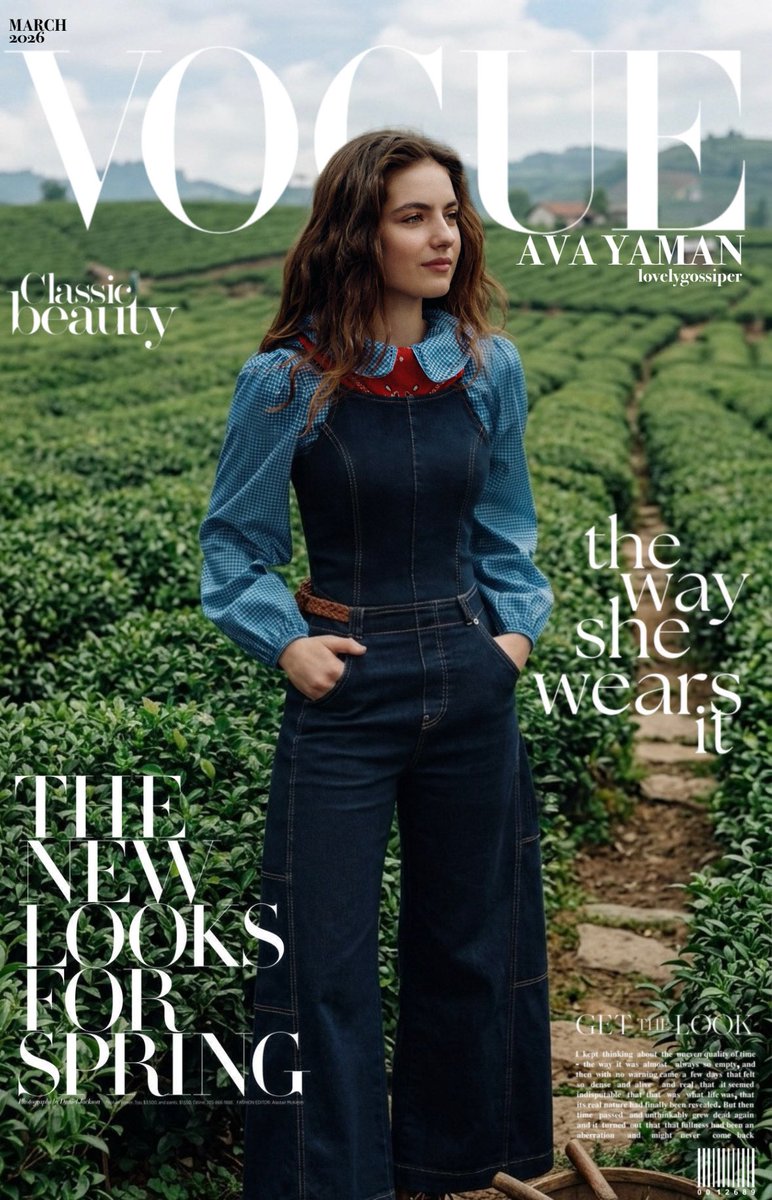 tasarım yapmayı özlemişim🥲
vogue x ava