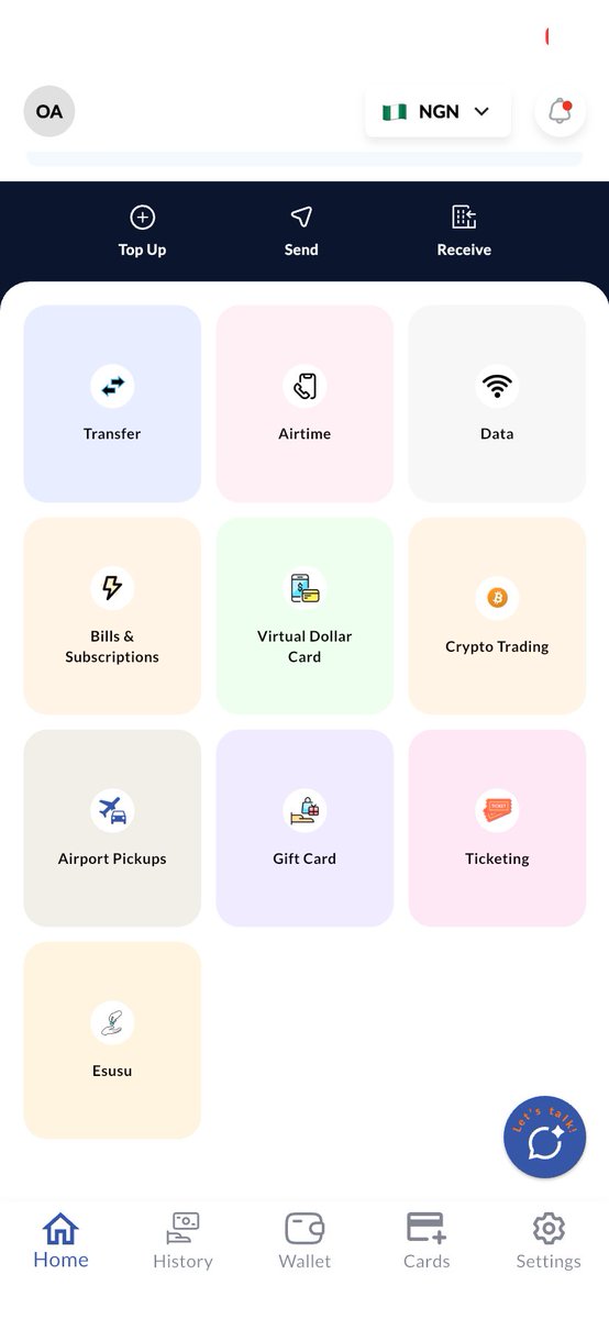 Luna_ofweb3's tweet photo. Sadly it charges more than 10% on withdrawal and p2p 
But apart from changing of crypto to naira you can use it for various things like https://t.co/eIkPZVecC0